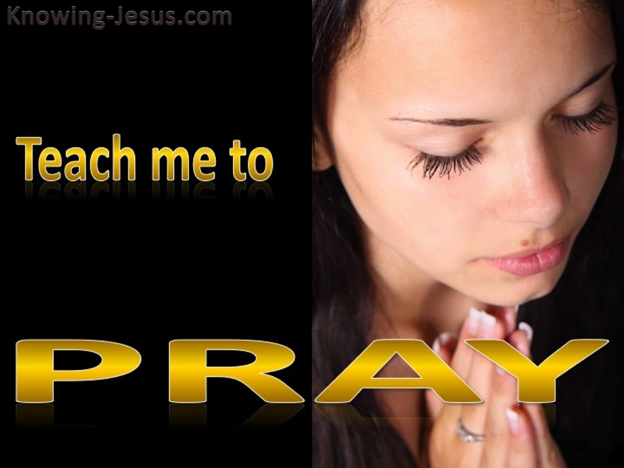 Luke 11:1 Teach Me To Pray (devotional)08:06 (yellow)